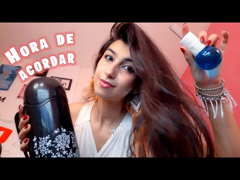 ASMR Acordando você! | Roleplay português, atenção pessoal, carinho
