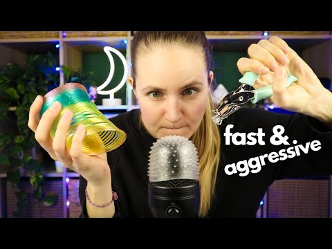 Fast & AGGRESSIVE ASMR at 150% Sensitivity 💥🤯