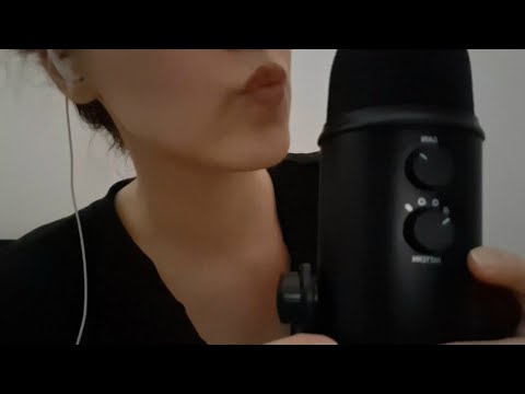 asmr microphone kisses and mouth sounds to make you fall asleep 😴