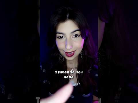 ASMR Testando seu sono 💤