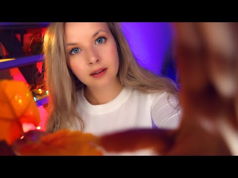 ASMR Let's fall🍂 in love with November🍁 Tips for a good mood 🍃 Autumn triggers 🎃 ENG+RUS