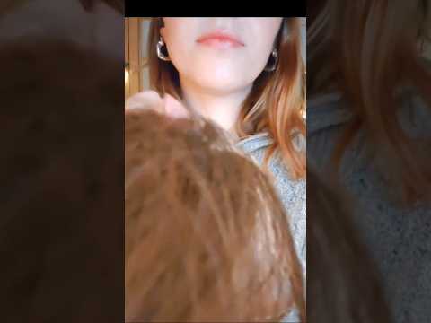 Let me take care of your Hair 💆Follow my channel ☺️ #asmr #relax #relaxingsounds #tingles #hairplay