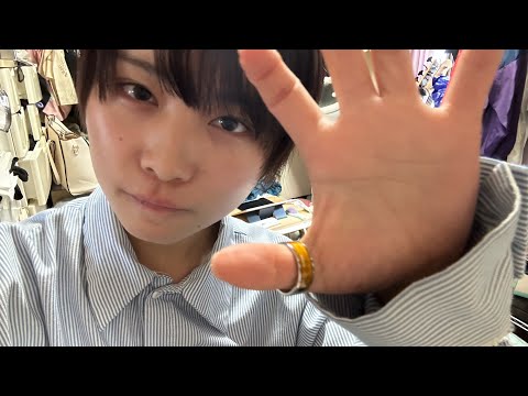 音フェチ　顔をタッピング　地声　asmr