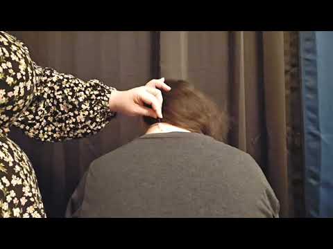 ⭐️ ASMR Micro Attention w/Soft Brush and Hair Parting ⭐️