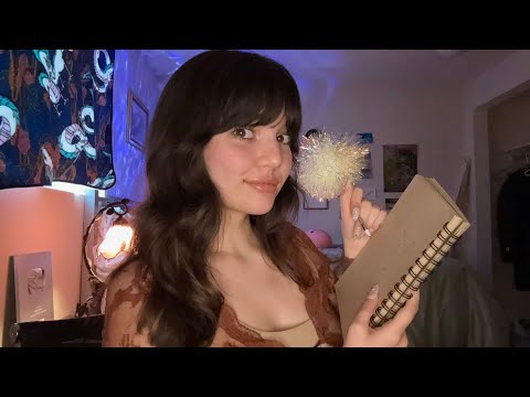 ASMR Sketching You Roleplay (Pen + Pencil Sounds, Personal Attention, Soft Spoken, Hand Sounds, ++)