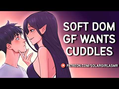 Ditching a Party to Cuddle with Dom Girlfriend | Kisses | Hairplay Soft Dom GF ASMR Sleep Aid F4A