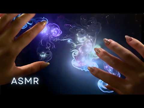 ASMR Mystical Glow✨ Visual Triggers with Enchanting Lights & Soothing Touch🧚(with background music)