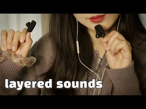 ASMR 여러분 이건 미쳤어요..🔥레전드 👄소리 레이어드🎆 잠들기 전 후회없는 선택👊🏻 layered sounds
