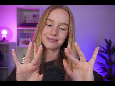 ASMR Finger Fluttering & Dry Hand Sounds