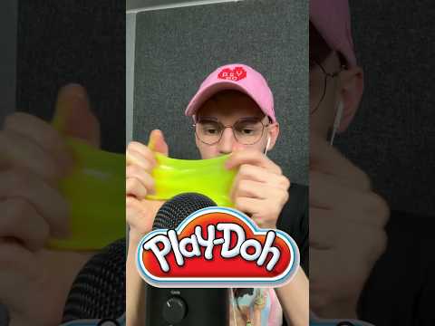 #asmr CALIFICANDO los SLIMES de PLAY-DOH #shorts #viral #slime