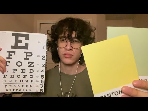 ASMR Eye Exam 🔍