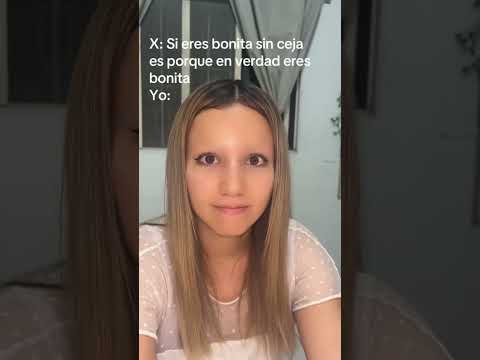 Bonita sin cejas