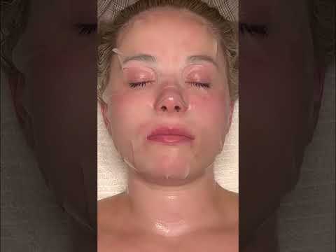 Ultimate Spa Glow Up: Mask & Crystal Healing Ritual! #shorts
