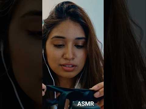 ASMR WEARING BLACK LATEX GLOVES ✨️🥹💕 #asmr #relax #asmrcommunity  #fyp #shortsasmr #shorts #relax