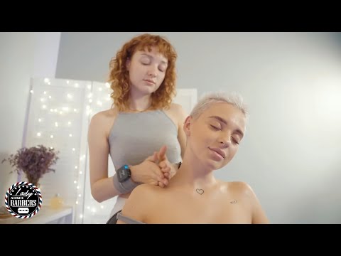 Hushed Bliss ASMR Massage by Barber Lady Angelica for Skinny Girls