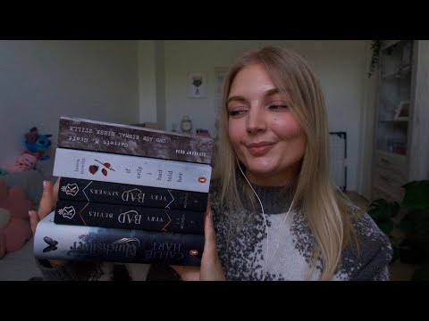 ASMR for Book Lover📚- Book Review (Whispering/Tapping) german