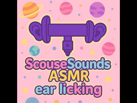 Slow and gentle ear licking and mouth sounds! For sleep and relaxation!!!