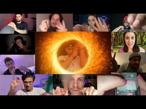 The Most Fastest, Aggressive & Unpredictable ASMR Collab - TINGLE EXPLOSION!!