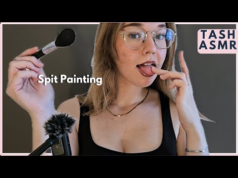 ASMR Spit Painting You *Highly Requested