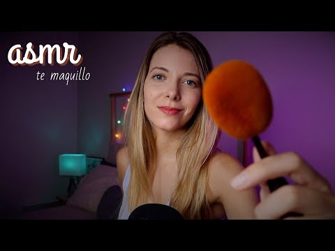 ASMR Roleplay TE MAQUILLO | En español Duerme Rápido