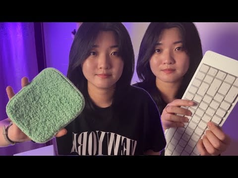 ASMR Intense Aggressive & Fast tapping, scratching 🌙🎤📦