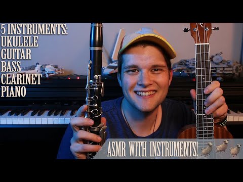 ASMR with Instruments - (5 Instruments)