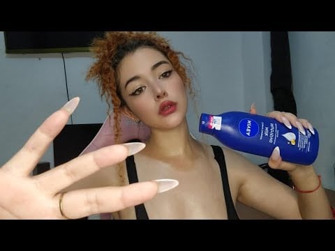 SOY TU MASAJISTA Y TE VOY A DESESTRESAR PAPACITO😉ASMR roleplay 