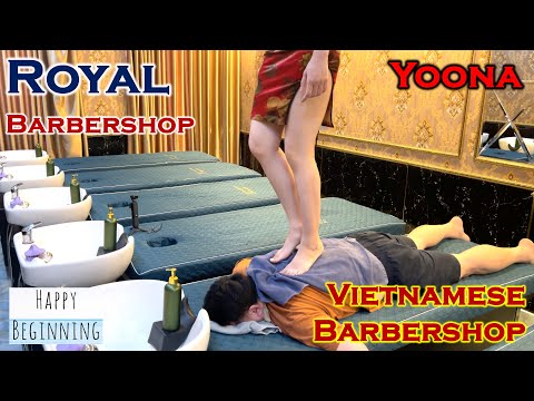ASMR Royal Barbershop - YOONA (Ho Chi Minh City)