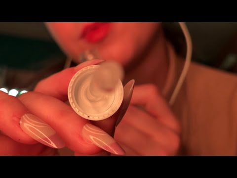 ASMR skincare en primera persona ~ te mimo para que te duermas ♡