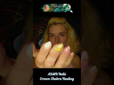 ASMR SLEEP TINGLES 7 CHAKRA HEALING #CrownChakra  #asmrsounds #shorts