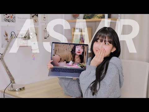"이거 찾은 거 맞죠?"(feat.흑역사) 비공개 영상 보면서 수다 asmr | 위스퍼링 토킹