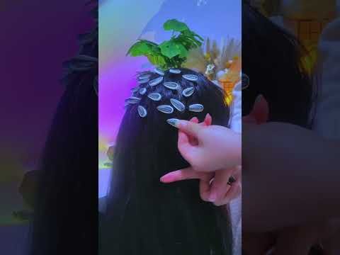 when your children play your hair