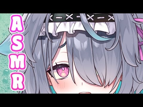 【ASMR RP 耳元囁き】Shampoo and haircutting 🧼