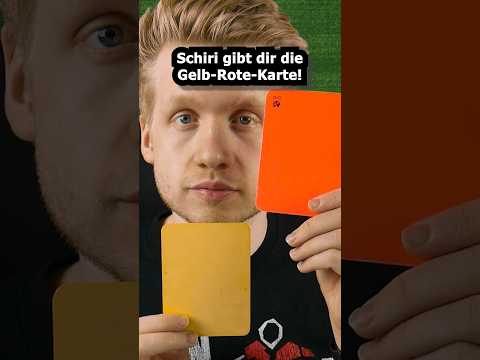 Schiri gibt dir die gelb-rote Karte! #asmr
