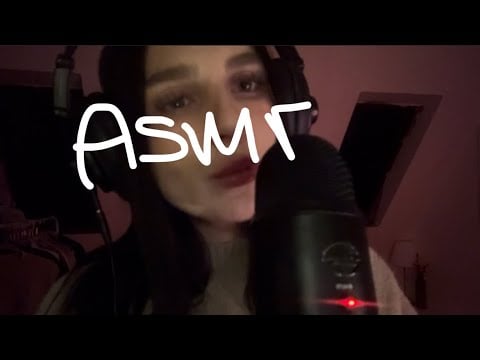 [ ASMR Mouth sounds ] lipgloss application, coconut rain triggers 🫦