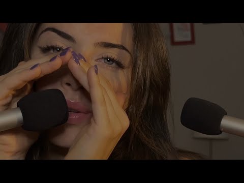 4K ASMR: KISSES GOODNIGHT, RAIN & HAND MOVEMENTS