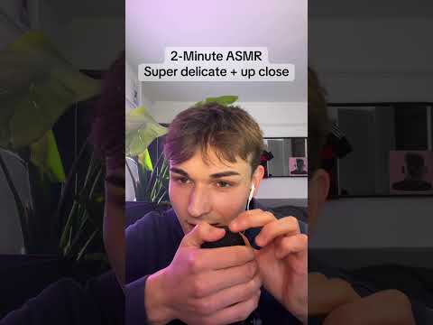 2 MINUTE ASMR - super sensitive, calm, delicate