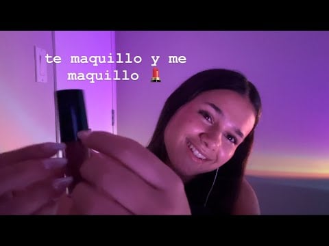 te maquillo mientras me maquillo (ASMR)💄 