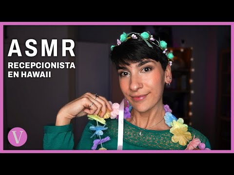 ASMR Español - Roleplay - Recepcionista en Hawaii