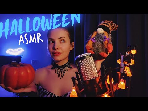ASMR Tingly Halloween Haul 🍂 🎃🕯️(tapping, crinkles, personal attention)