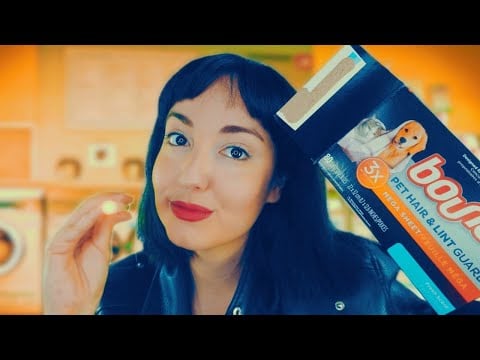 ASMR ChaotiC Lady at Laundromat does Cranial Nerve Exam on Ya