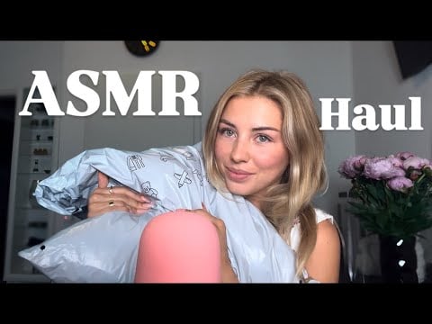 ASMR Extreme Crinkle & Clothing Haul Sounds – Most Satisfying Unboxing Ever 🤫 [German]