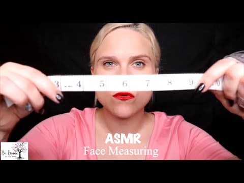 ASMR Face Measuring For Pure Tingles & Relaxation 📏