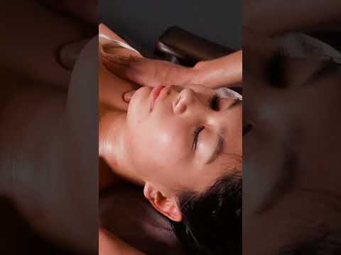 Mesmerizing asmr relaxing neck line massage for Xenia #neckmassage
