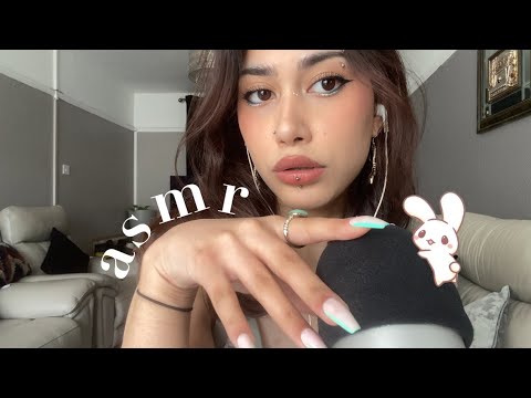 ASMR | mic scratching, hand/ nail sounds, peace & chaos + more (FAST & AGGRESSIVE)