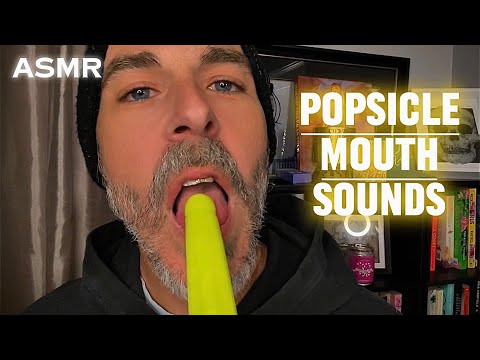 ASMR | Eating Popsicles  & Guessing The Flavours (Mouth Sounds)