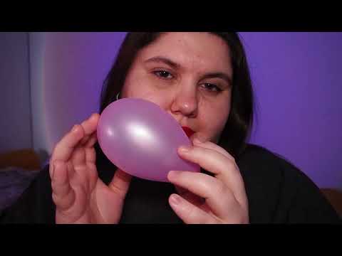 ASMR Sounds of a Little Purple Ball | Trigger ASMR