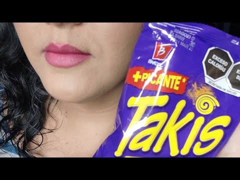 ASMR comiendo Takis fuego 🔥😋
