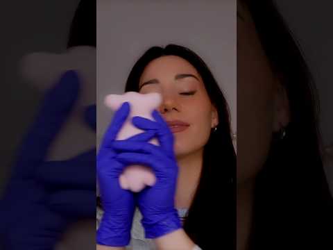ASMR Médico 👩🏻‍⚕️💤 Examen de Nervios Craneales Test oído 🍬 Roleplay Español #asmr #shorts #short