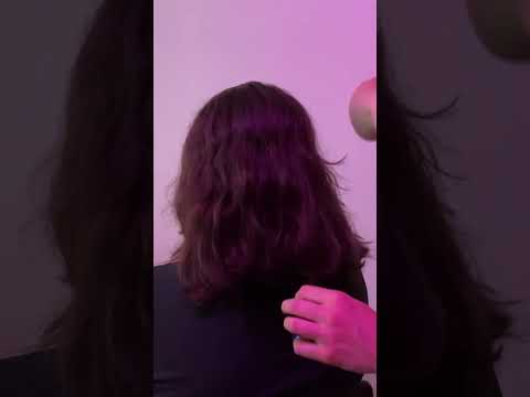 ASMR Hairplay #relax #massage #hairasmr #oddlysatisfying #headmassage #realpersonasmr